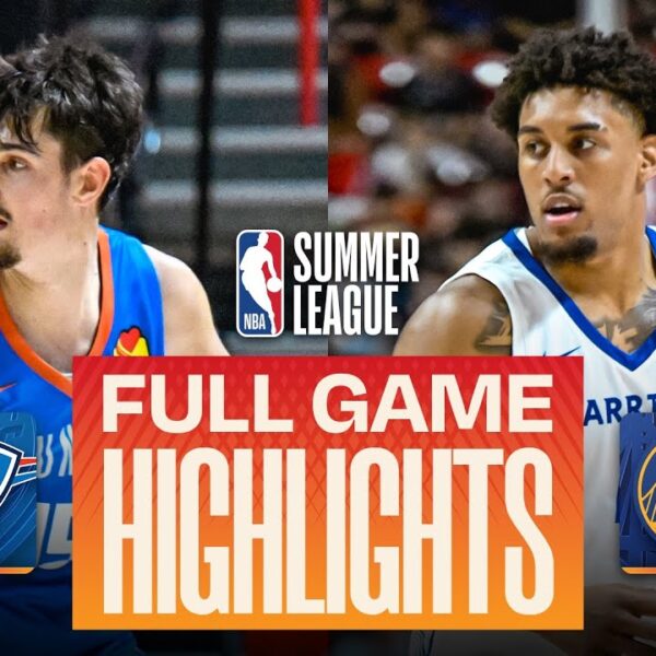 THUNDER vs WARRIORS LAS VEGAS SUMMER LEAGUE FULL GAME HIGHLIGHTS July 12, 2026