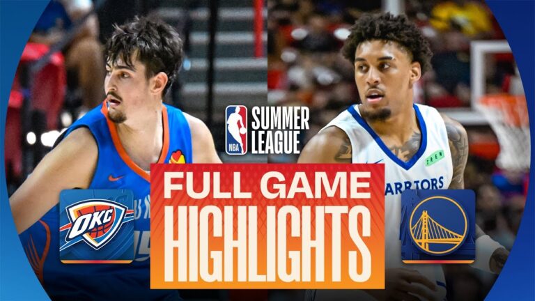THUNDER vs WARRIORS LAS VEGAS SUMMER LEAGUE FULL GAME HIGHLIGHTS July 12, 2026