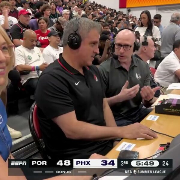 Trail Blazers Head Coach Micah Nori ESPN Interview 2026 NBA Summer League