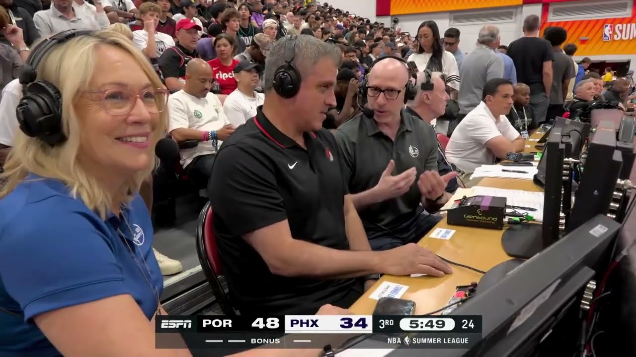 Trail Blazers Head Coach Micah Nori ESPN Interview 2026 NBA Summer League