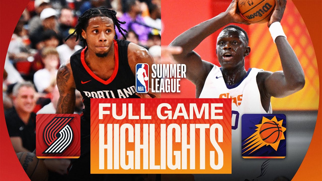 TRAILBLAZERS vs SUNS LAS VEGAS SUMMER LEAGUE FULL GAME HIGHLIGHTS July 10, 2026