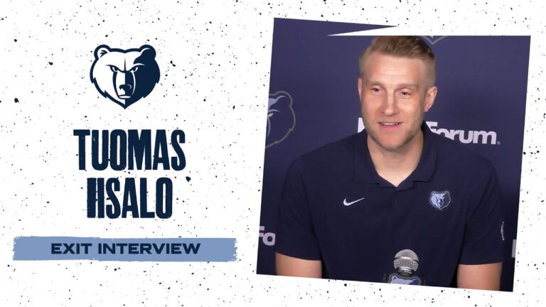 Tuomas Iisalo 2025-26 Grizzlies Exit Interviews