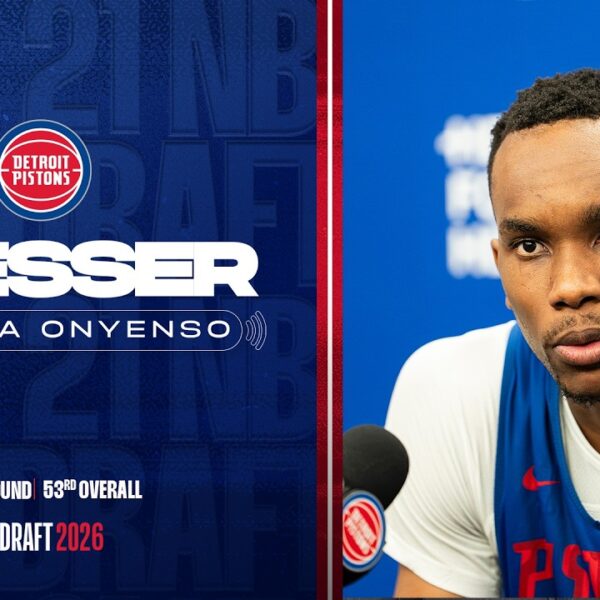 Ugonna Onyenso Introductory Press Conference NBA Draft 2026