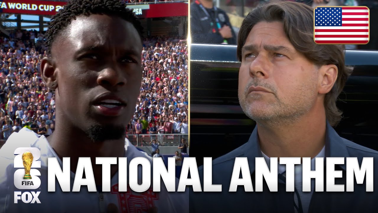 United States National Anthem Before Match Against Bosnia and Herzegovina 2026 FIFA World Cup