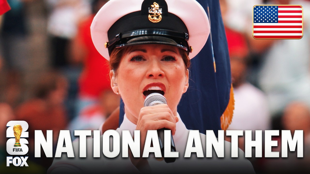 United States Navy Band Chief Musician Performs National Anthem on July 4th at Houston Stadium