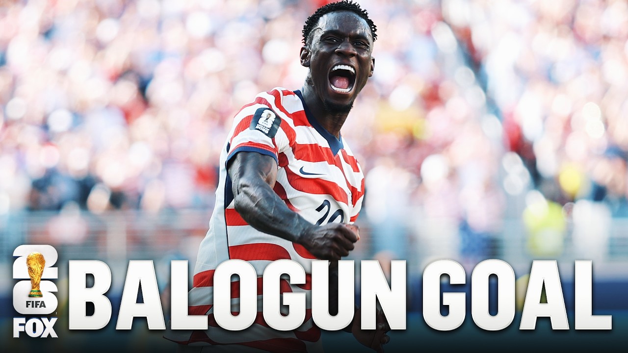 UNITED STATES TAKES LEAD Folarin Balogun Scores His Third Goal of 2026 FIFA World Cup
