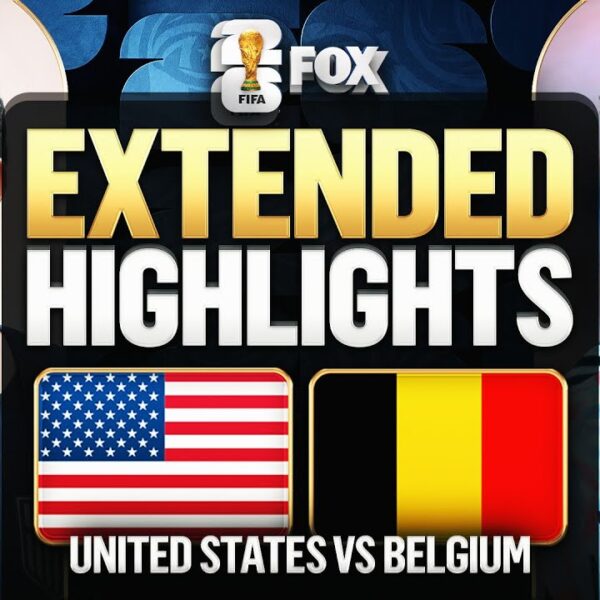 United States vs Belgium Highlights 2026 FIFA World Cup Round of 16