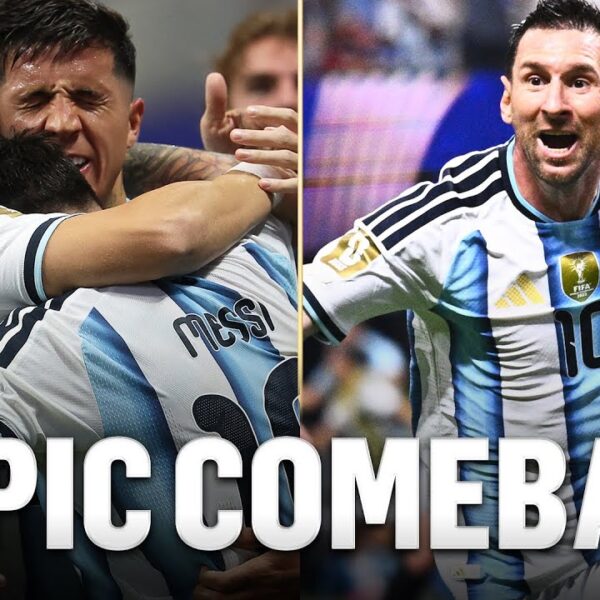 UNREAL COMEBACK Messi & Argentina Score THREE Second-Half Goals to Defeat Egypt