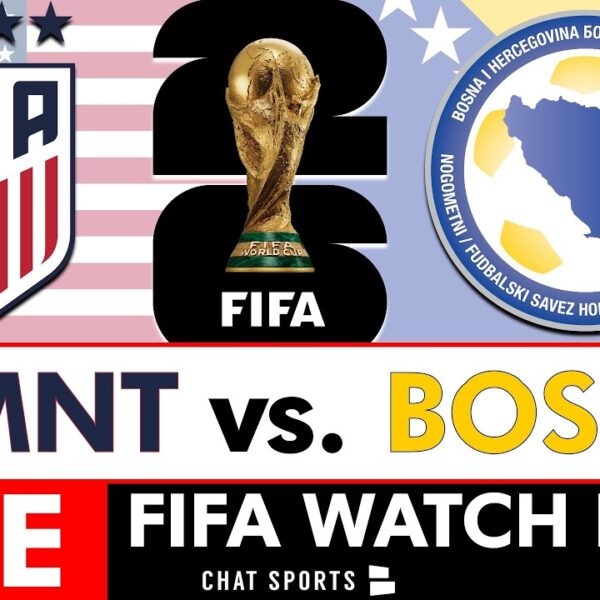 USA FIFA World Cup 2026 LIVE vs. Bosnia and Herzegovina Streaming Scoreboard USNMT Watch Party