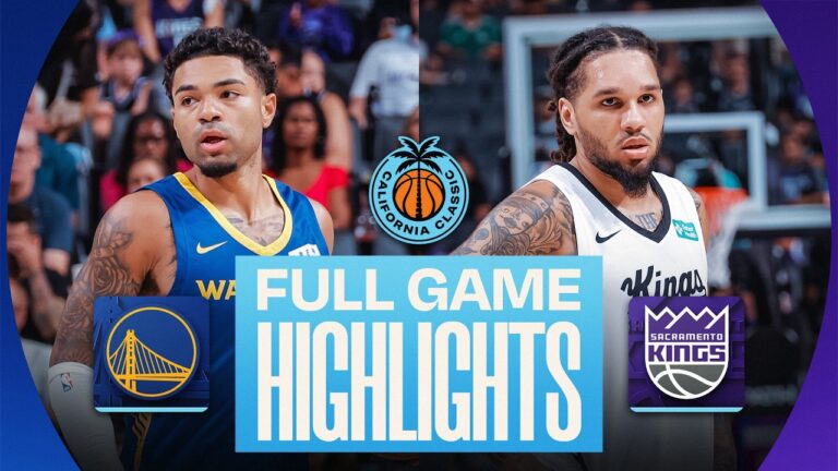 WARRIORS BLUE vs KINGS CALIFORNIA CLASSIC FULL GAME HIGHLIGHTS July 5, 2026