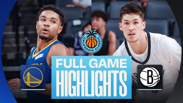 WARRIORS BLUE vs NETS CALIFORNIA CLASSIC FULL GAME HIGHLIGHTS July 6, 2026