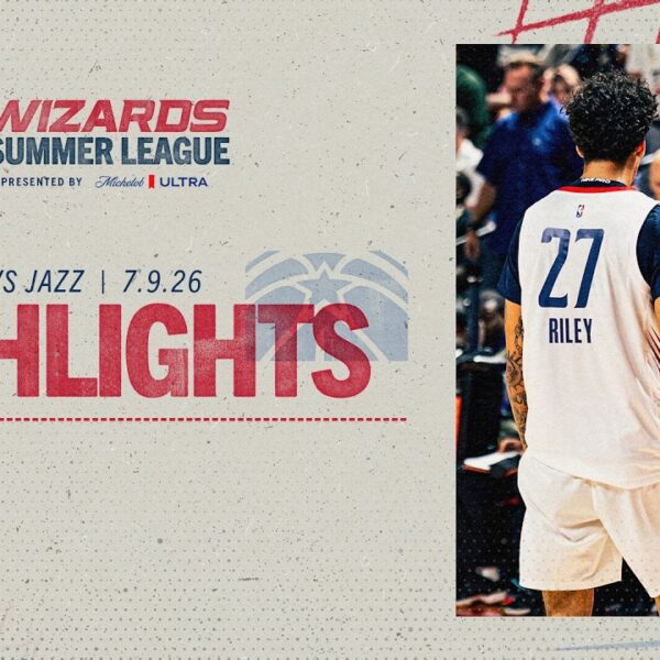 Washington Wizards vs. Utah Jazz Highlights 2026 NBA Summer League