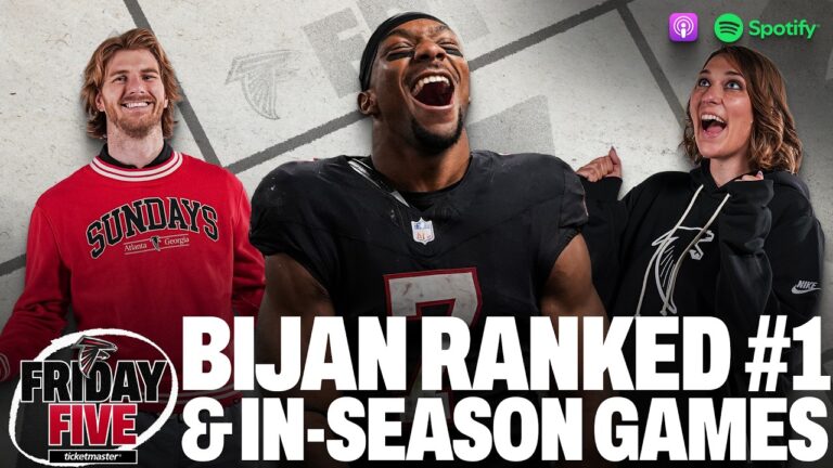 Why Bijan is the BEST running back in the NFL we build our 2026 fantasy game Friday Five Podcast