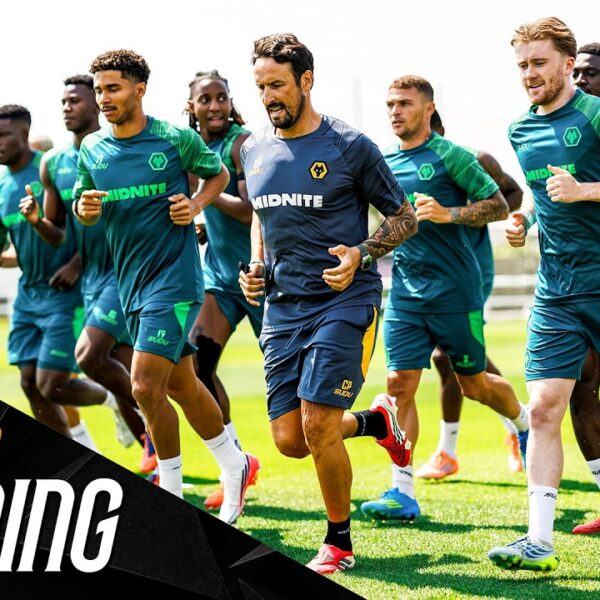 Wolves players arrive for pre-season with Cesar Peixoto