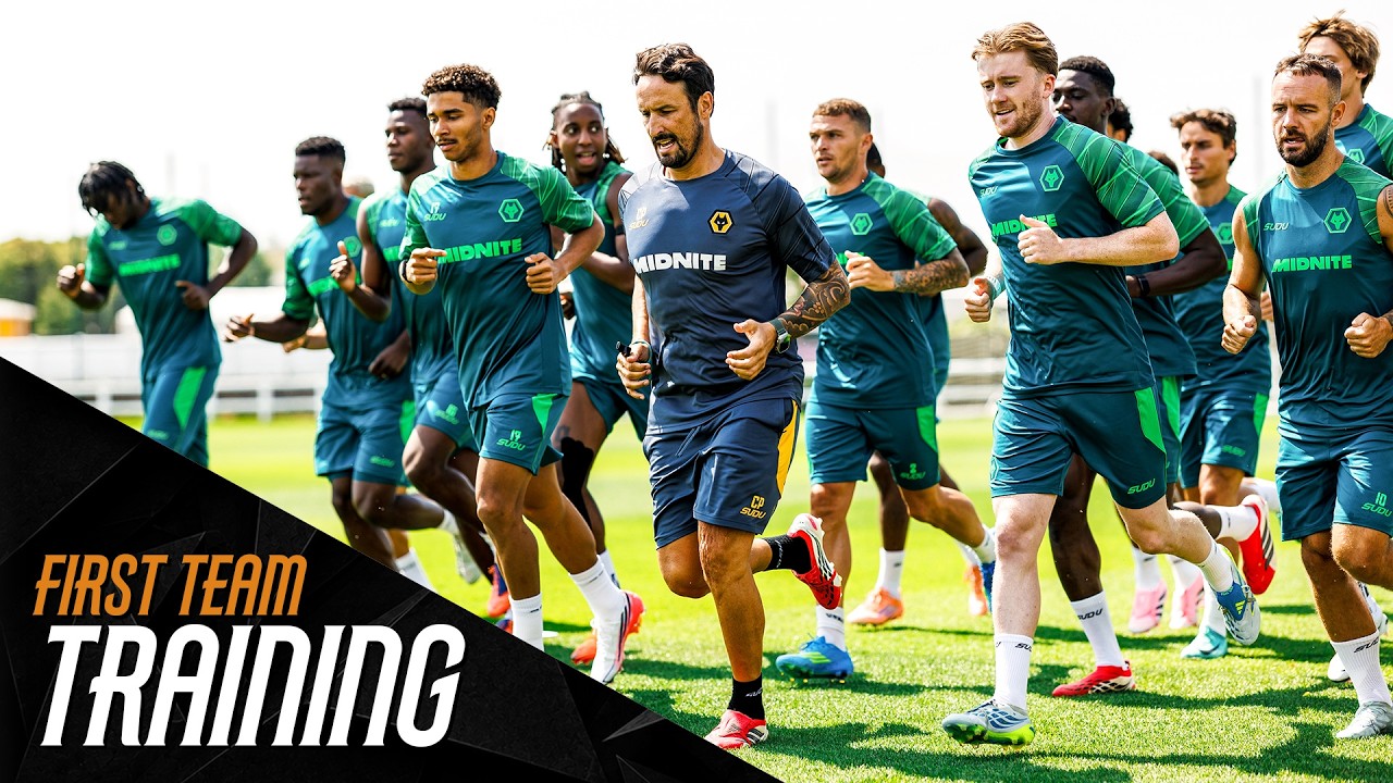 Wolves players arrive for pre-season with Cesar Peixoto