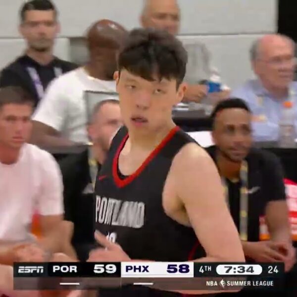 Yang Hansen Highlights (12 Points, 9 Rebounds) July 10, 2026 vs. Suns Portland Trail Blazers